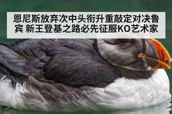 恩尼斯放弃次中头衔升重敲定对决鲁宾 新王登基之路必先征服KO艺术家